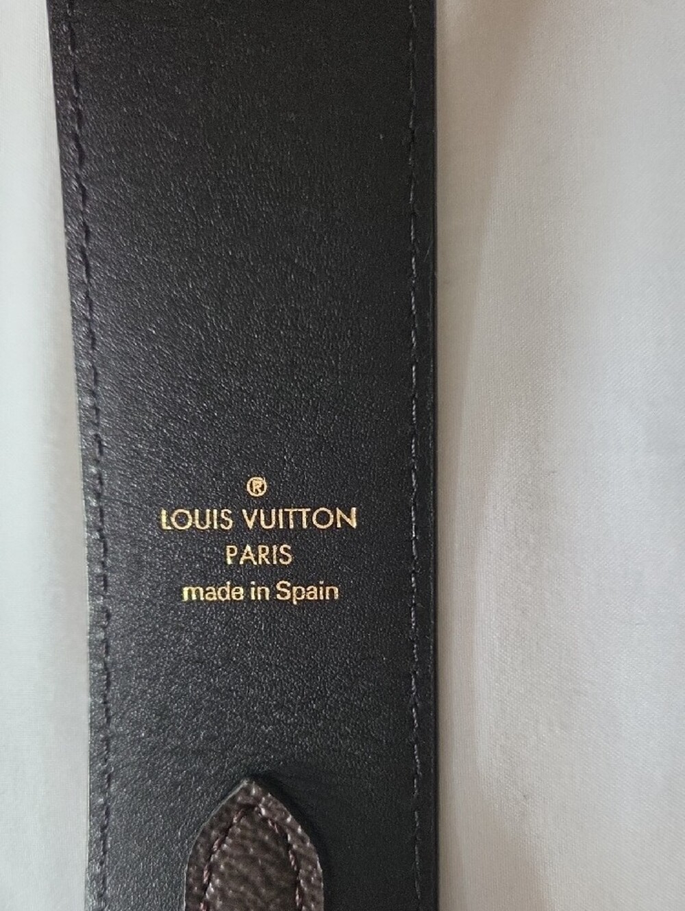 Louis Vuitton Guitar Strap Monogram & Black - Picture 6 of 8